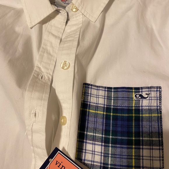 Vineyard Vines button down with plaid - Picture 5 of 7